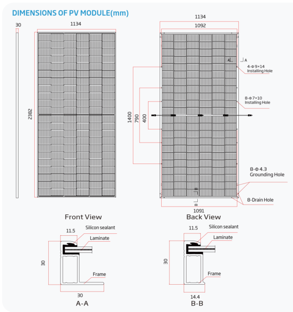 Solar Cell N-Type i-TOPcon Monocrystalline - Image 2